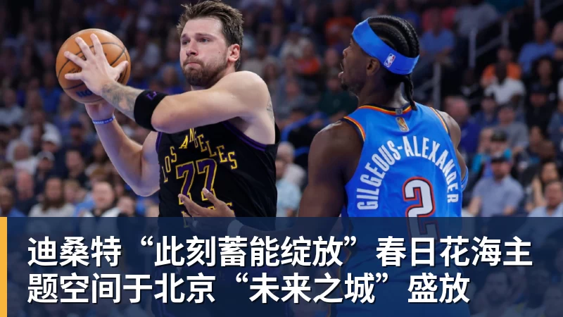 九游体育迪桑特“此刻蓄能绽放”春日花海主题空间于北京“未来之城”盛放